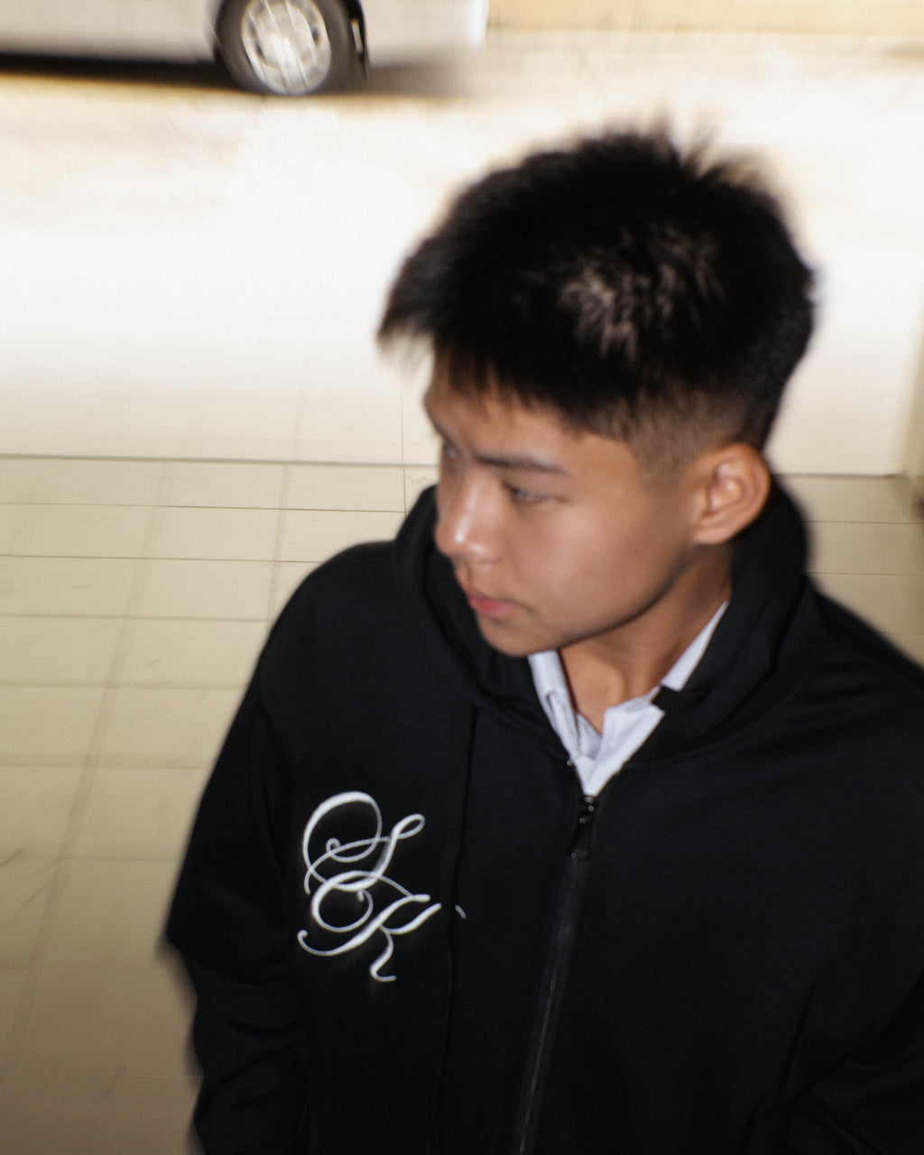 เสื้อกันหนาว hoodie สมานมิตร'69 สีดำ