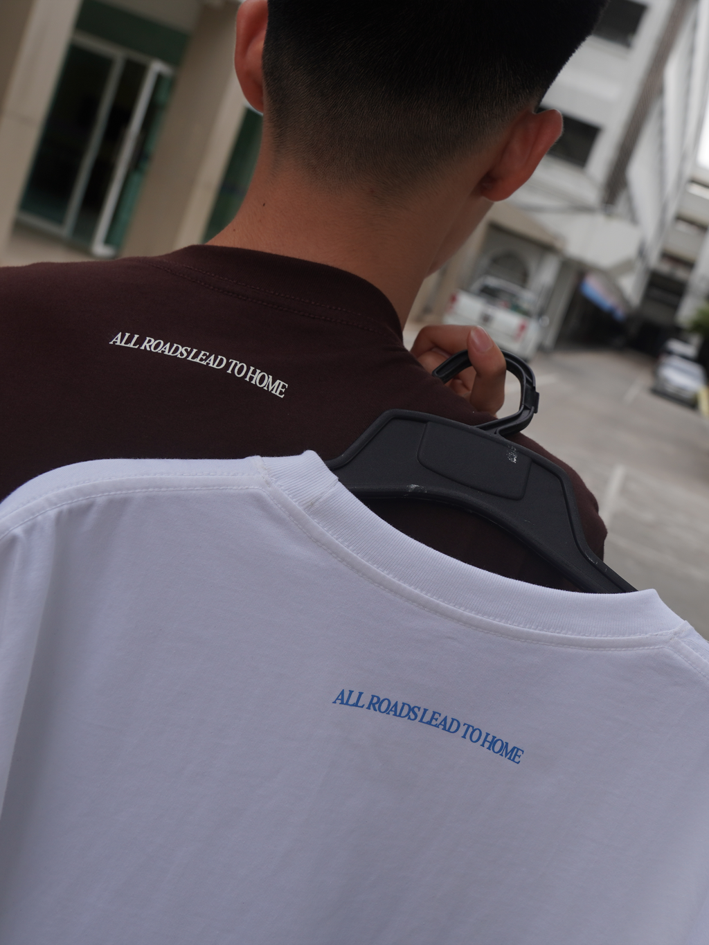 เสื้อ Boxy Always Home สีน้ำตาล