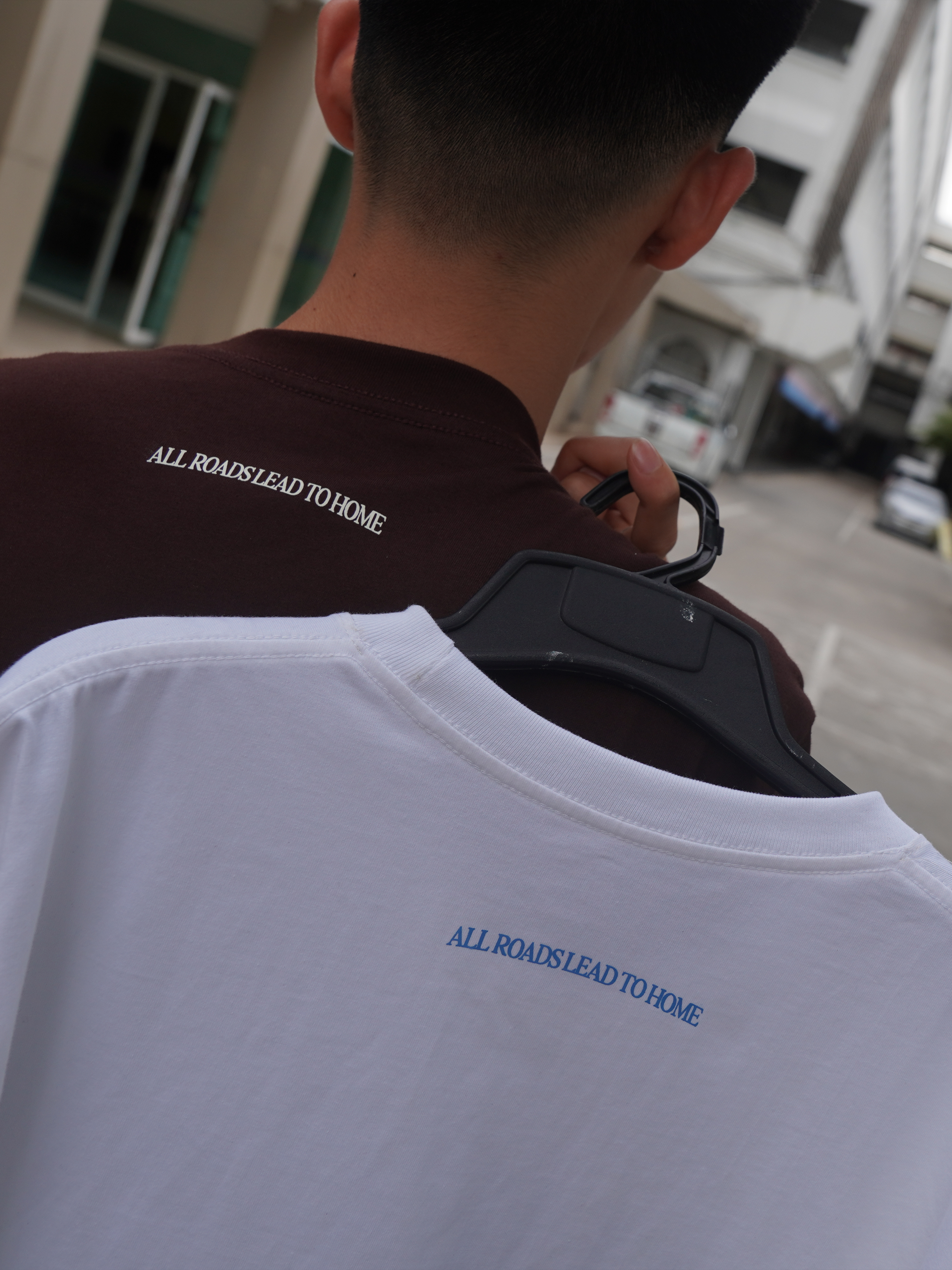 เสื้อ Boxy Always Home สีน้ำตาล